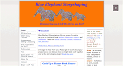 Desktop Screenshot of blueelephantstoryshaping.com