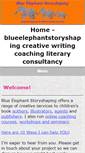 Mobile Screenshot of blueelephantstoryshaping.com